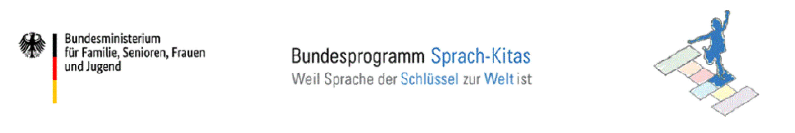 Logos Bundesprogramm Sprach-Kitas